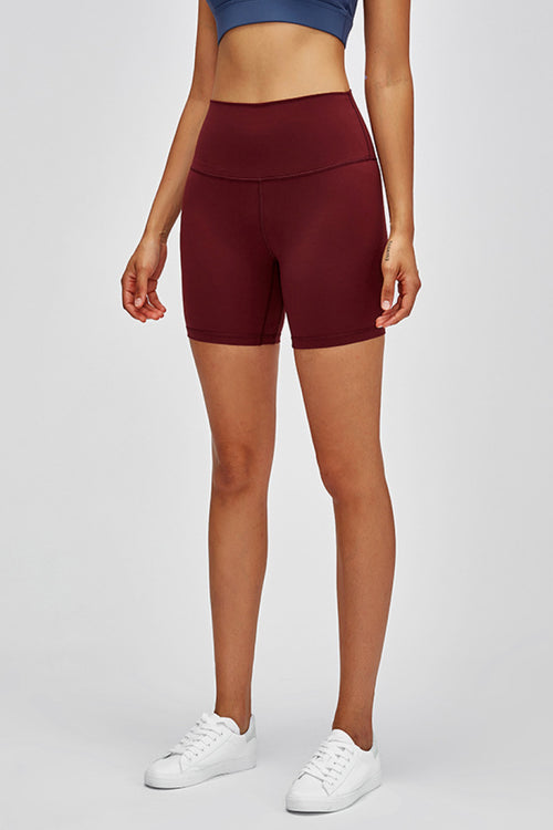 High Waist Training Shorts-Teresa's Fashionista LLC