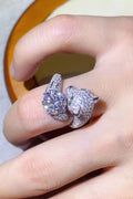 2 Carat Moissanite Adjustable Animal Ring-Teresa's Fashionista LLC