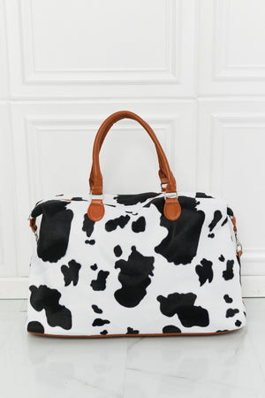 Animal Print Plush Weekender Bag-Teresa's Fashionista LLC