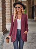 Open Front Cardigan with Pockets-Teresa's Fashionista LLC