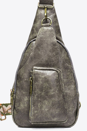 All The Feels PU Leather Sling Bag-Teresa's Fashionista LLC