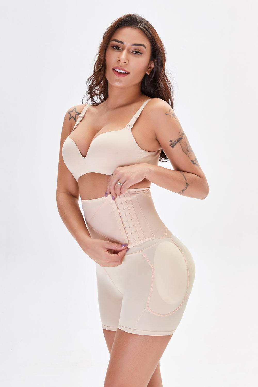 Full Size Hip Lifting Shaping Shorts-Teresa&#39;s Fashionista LLC