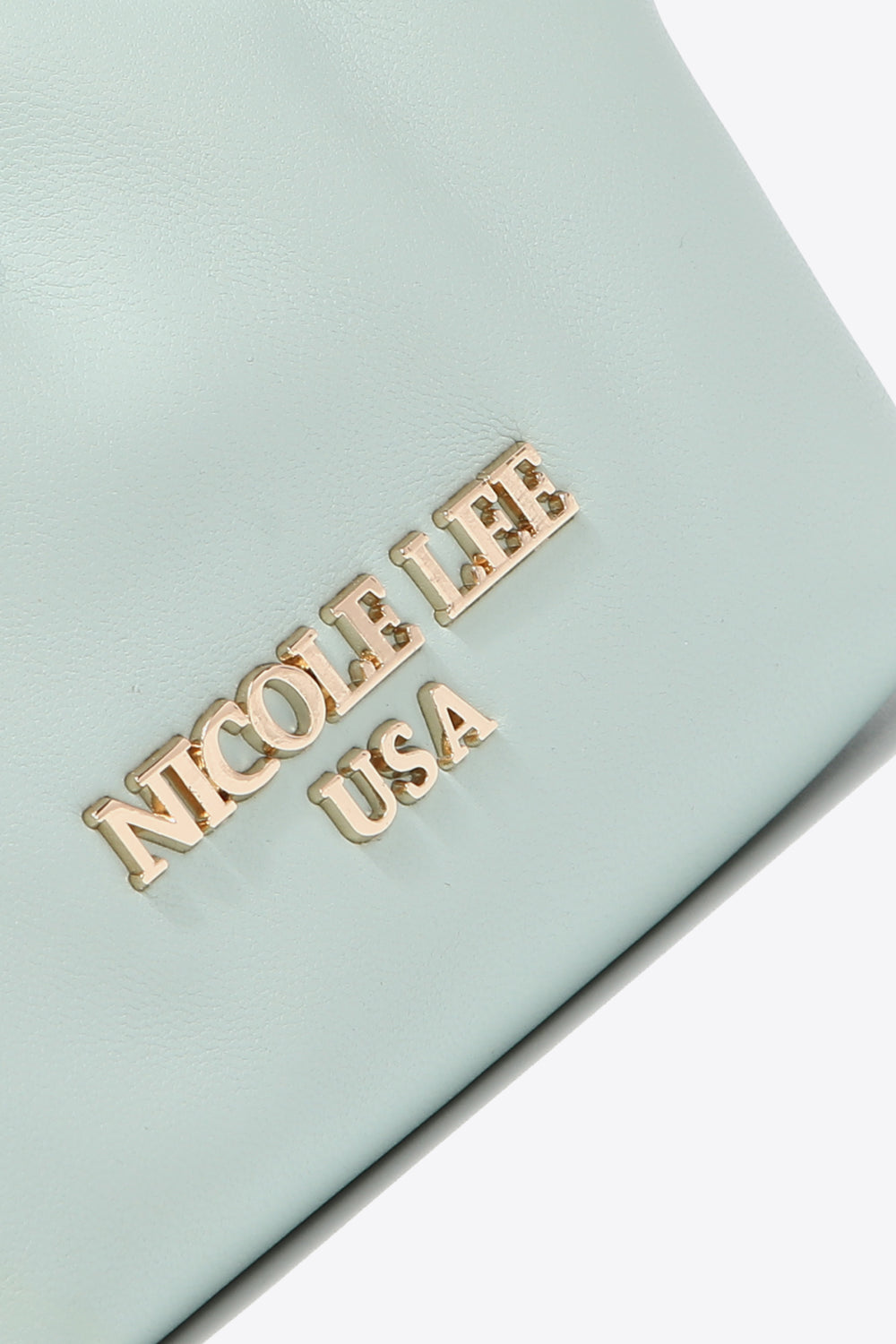 Nicole Lee USA Faux Leather Pouch-Teresa&#39;s Fashionista LLC