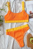 Color Block Scoop Neck Bikini Set-Teresa's Fashionista LLC