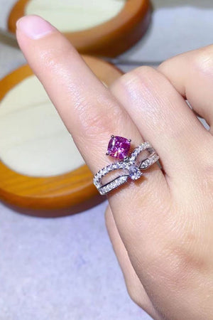 At Your Best 1 Carat Moissanite Ring-Teresa's Fashionista LLC