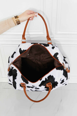 Animal Print Plush Weekender Bag-Teresa's Fashionista LLC