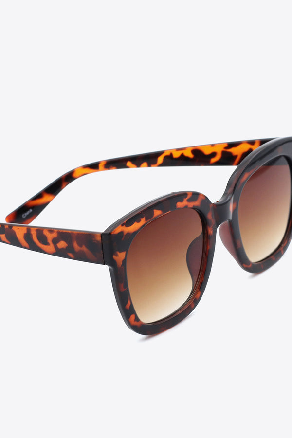 Polycarbonate Frame Square Sunglasses-Teresa's Fashionista LLC