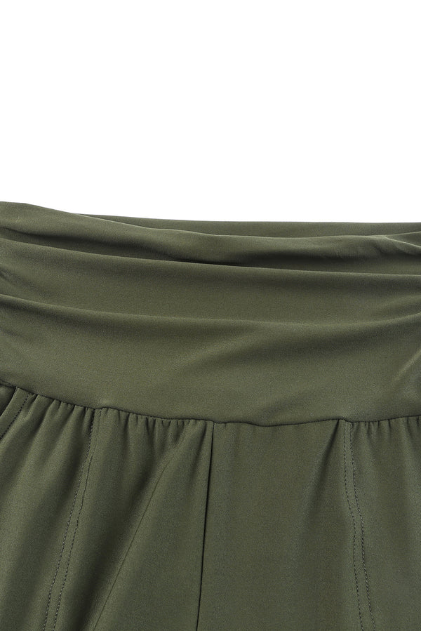 High-Rise Wide Waistband Joggers-Teresa's Fashionista LLC