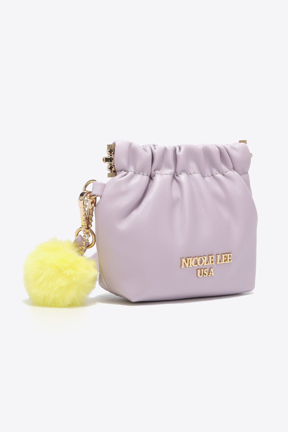 Nicole Lee USA Faux Leather Pouch-Teresa&#39;s Fashionista LLC