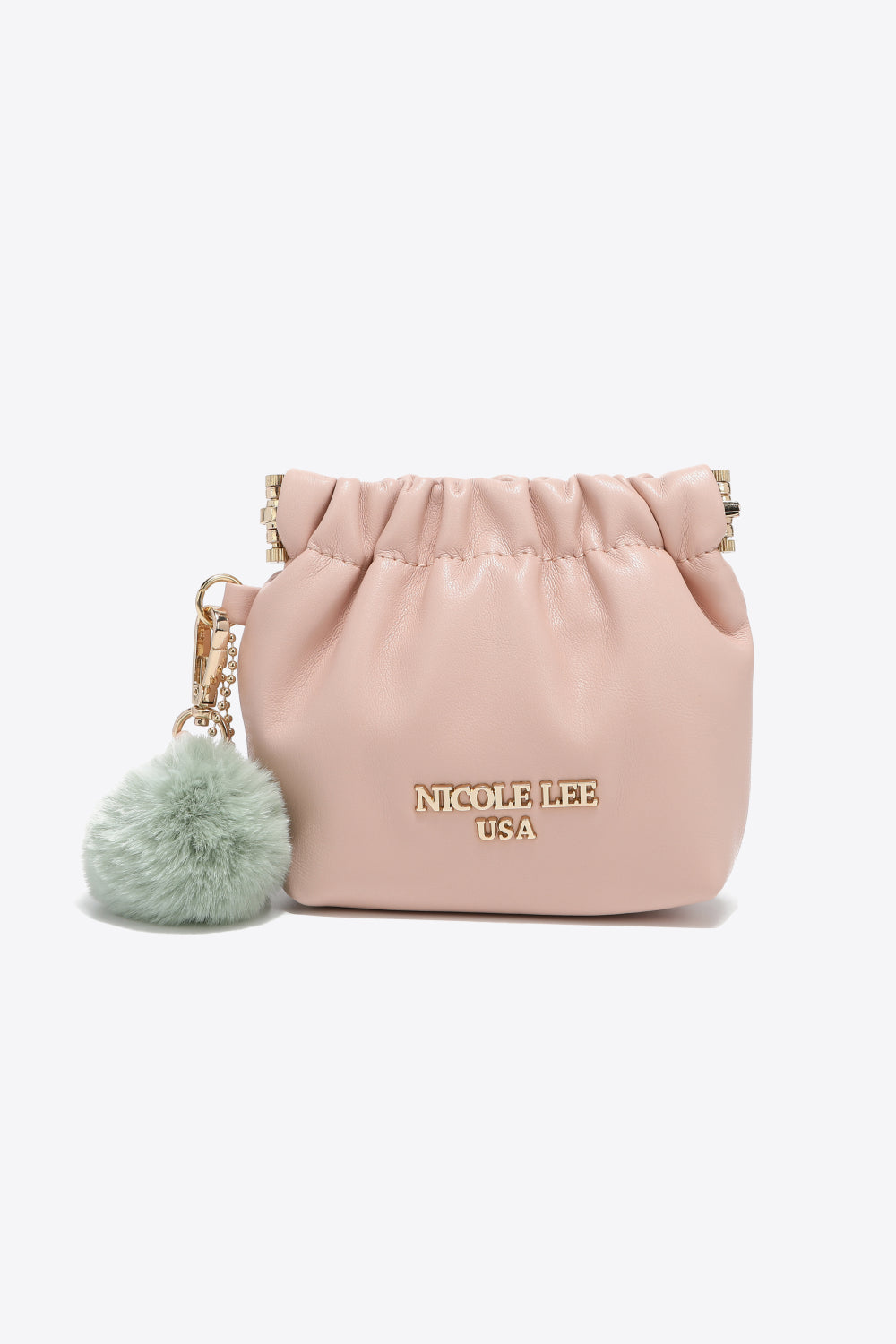 Nicole Lee USA Faux Leather Pouch-Teresa&#39;s Fashionista LLC