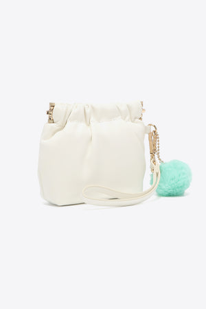 Nicole Lee USA Faux Leather Pouch-Teresa's Fashionista LLC