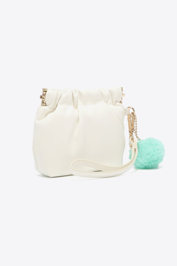 Nicole Lee USA Faux Leather Pouch-Teresa's Fashionista LLC