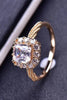 1 Carat Moissanite Twisted Ring-Teresa's Fashionista LLC