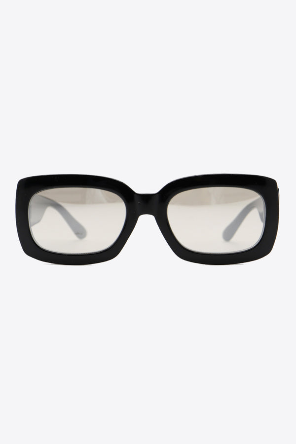 Polycarbonate Frame Rectangle Sunglasses-Teresa's Fashionista LLC