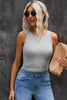 Round Neck Tank Top-Teresa's Fashionista LLC