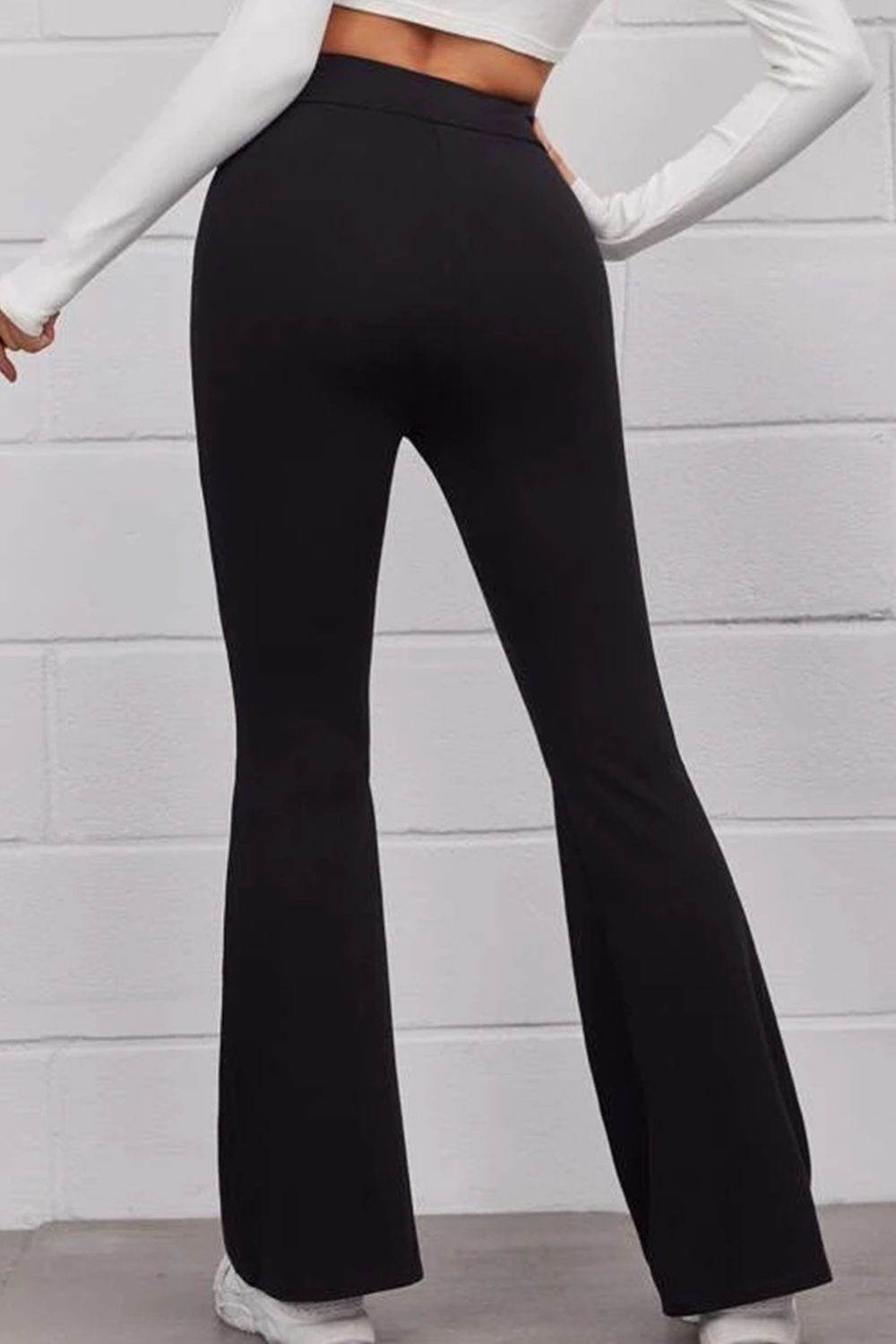 Pull On Flared Pants-Teresa's Fashionista LLC