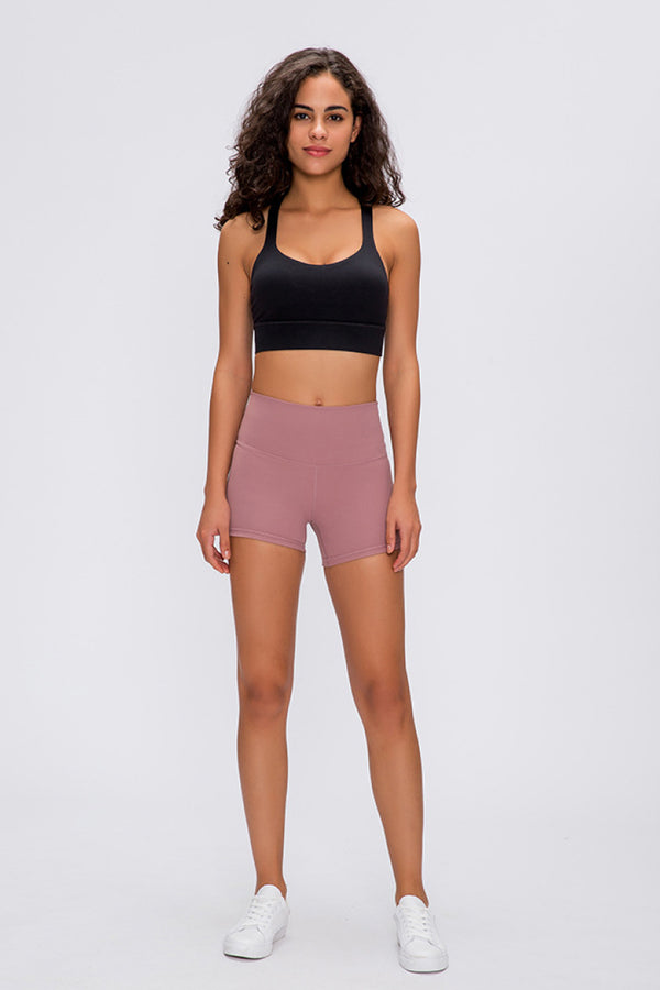 Stitch Active Shorts-Teresa's Fashionista LLC