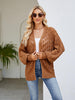 Openwork Open Front Lantern Sleeve Cardigan-Teresa's Fashionista LLC