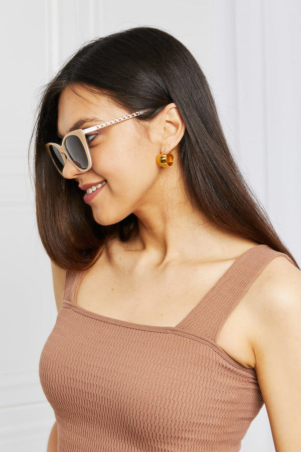 Cat-Eye Acetate Frame Sunglasses-Teresa's Fashionista LLC
