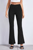 High Rise Flare Pants-Teresa's Fashionista LLC