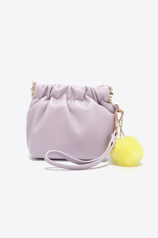 Nicole Lee USA Faux Leather Pouch-Teresa's Fashionista LLC