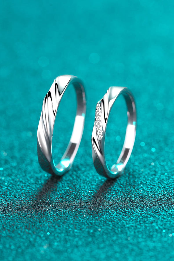 Minimalist 925 Sterling Silver Rhodium-Plated Ring-Teresa's Fashionista LLC