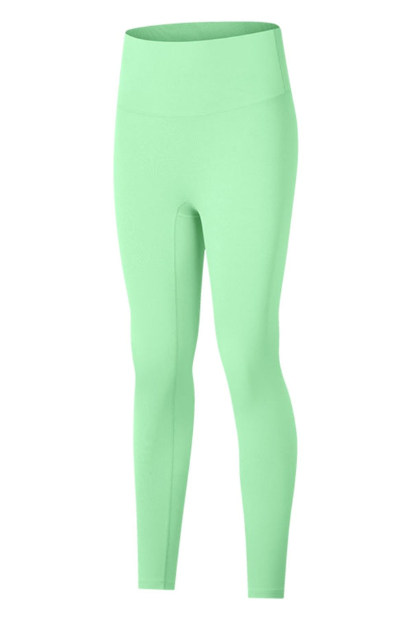 High-Rise Wide Waistband Yoga Leggings-Teresa's Fashionista LLC