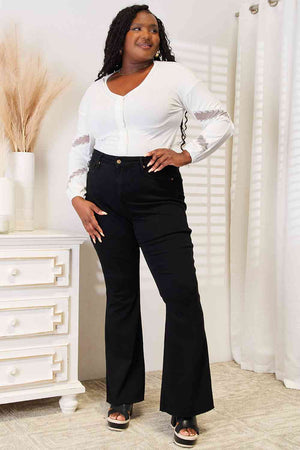 Double Take V-Neck Dropped Shoulder Blouse-Teresa's Fashionista LLC