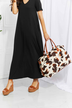 Animal Print Plush Weekender Bag-Teresa's Fashionista LLC
