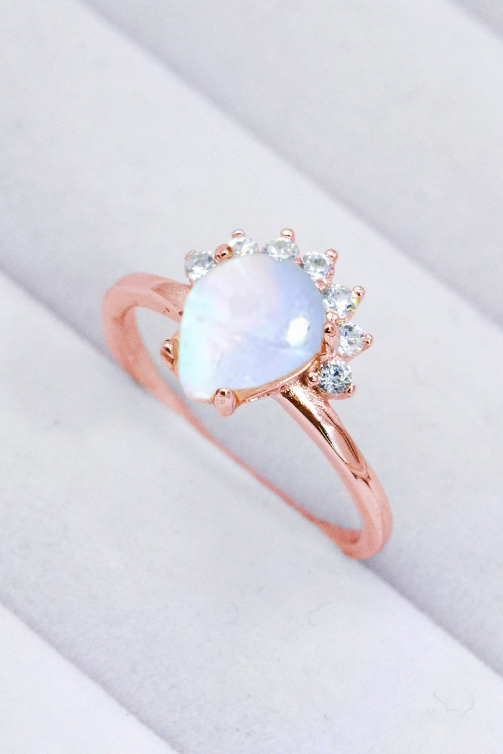 925 Sterling Silver Moonstone Ring-Teresa&#39;s Fashionista LLC