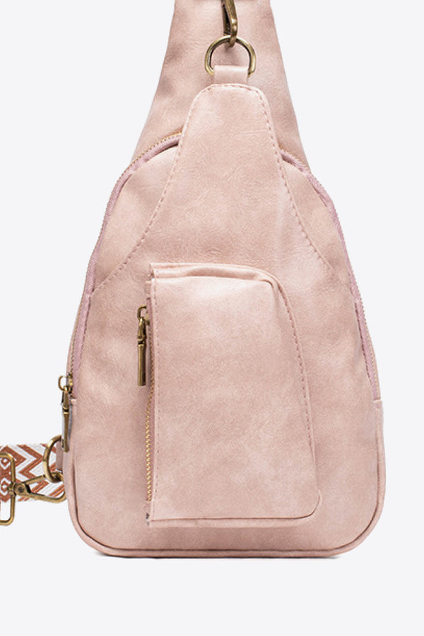 All The Feels PU Leather Sling Bag-Teresa's Fashionista LLC
