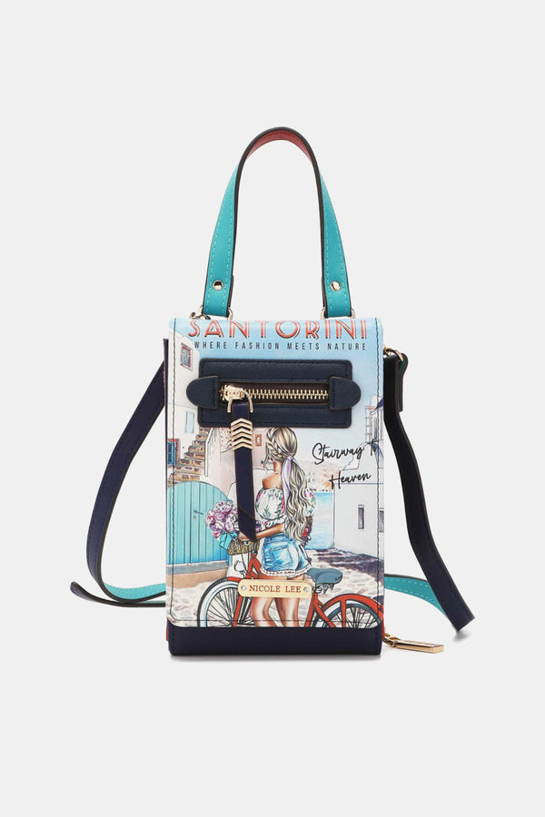 Nicole Lee USA Small Crossbody Wallet-Teresa's Fashionista LLC
