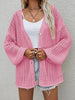 Openwork Button Front Cardigan-Teresa's Fashionista LLC