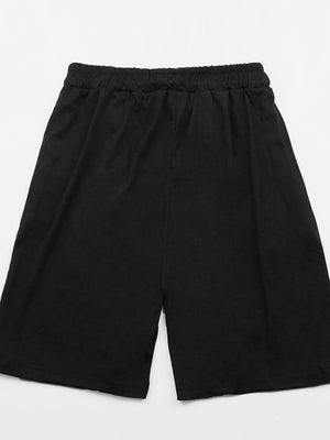 LOS ANGELES CALIFORNIA Graphic Drawstring Shorts-Teresa's Fashionista LLC