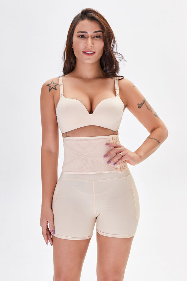 Full Size Hip Lifting Shaping Shorts-Teresa's Fashionista LLC