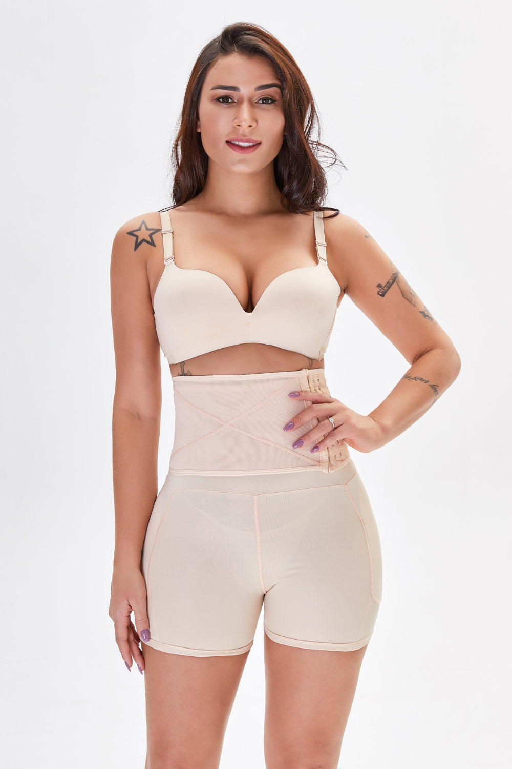 Full Size Hip Lifting Shaping Shorts-Teresa&#39;s Fashionista LLC