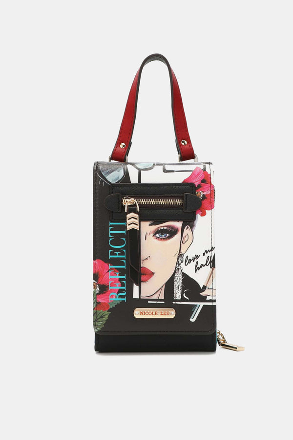 Nicole Lee USA Small Crossbody Wallet-Teresa's Fashionista LLC