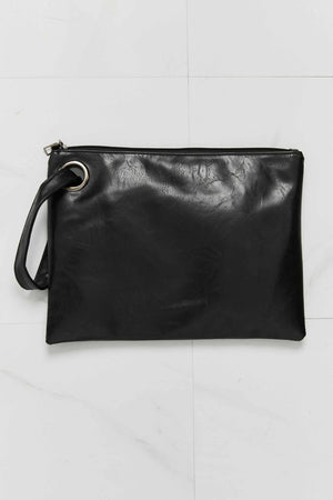 Looking At You PU Leather Wristlet-Teresa's Fashionista LLC