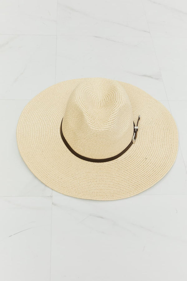 Fame Boho Summer Straw Fedora Hat-Teresa's Fashionista LLC