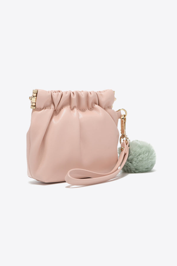 Nicole Lee USA Faux Leather Pouch-Teresa's Fashionista LLC