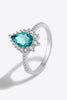 Paraiba Tourmaline Pear Shape Ring-Teresa's Fashionista LLC