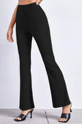 High Rise Flare Pants-Teresa's Fashionista LLC