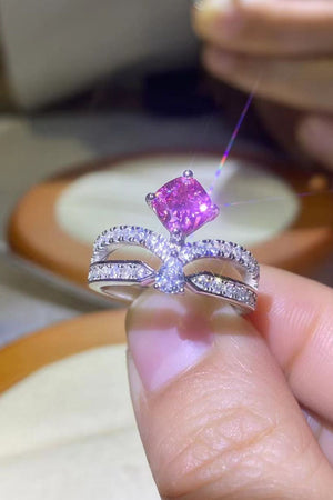At Your Best 1 Carat Moissanite Ring-Teresa's Fashionista LLC