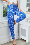 Tie-Dye Drawstring Waist Joggers with Pockets-Teresa's Fashionista LLC