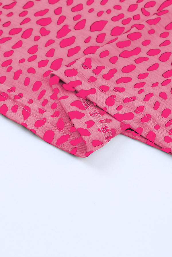Printed Round Neck Tank-Teresa's Fashionista LLC