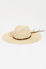Fame Rope Strap Wide Brim Weave Hat-Teresa's Fashionista LLC