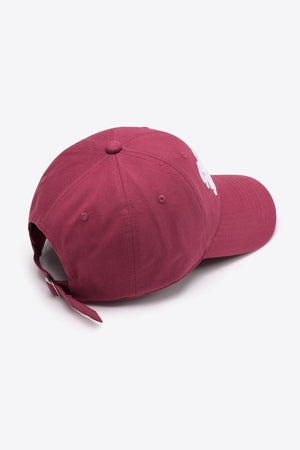 Embroidered Graphic Adjustable Baseball Cap-Teresa's Fashionista LLC