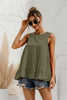 Round Neck Tiered Tank-Teresa's Fashionista LLC