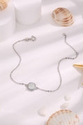 Opal Platinum-Plated Bracelet-Teresa's Fashionista LLC
