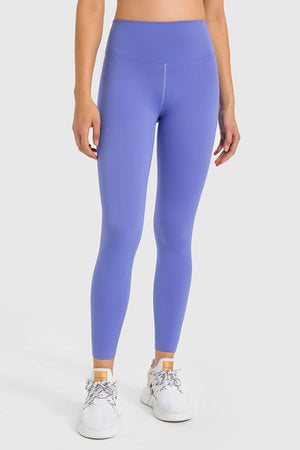 High Waist Ankle-Length Yoga Leggings-Teresa's Fashionista LLC